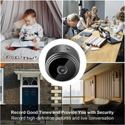 A9 Mini WiFi IP Camera – 1080P HD, Night Vision, Smart Home Security Monitor